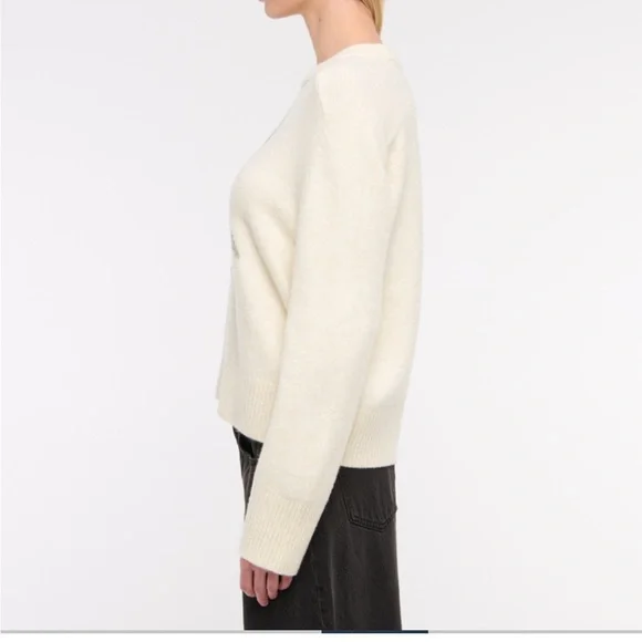 NWT A&F Madeline crew sweater size medium - Picture 2 of 3